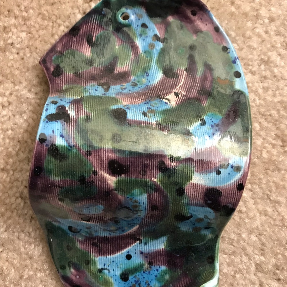 Clay wall hanging